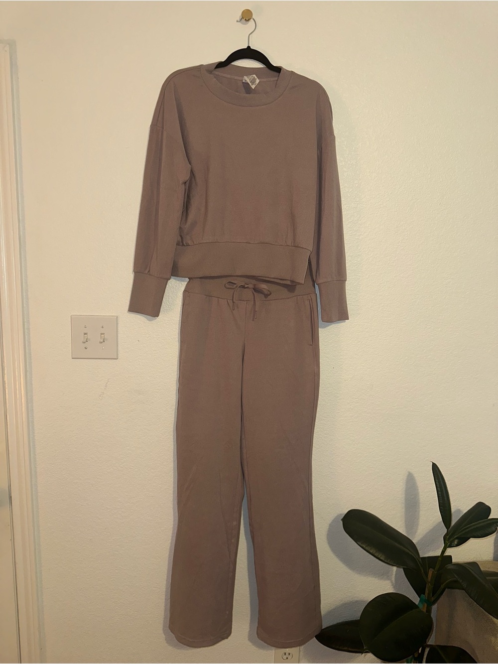 RBX Women’s Crewneck and Sweatpants Matching Set